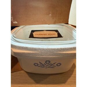 Corning 5 Qt. Covered Saucepot in Blue Cornflower